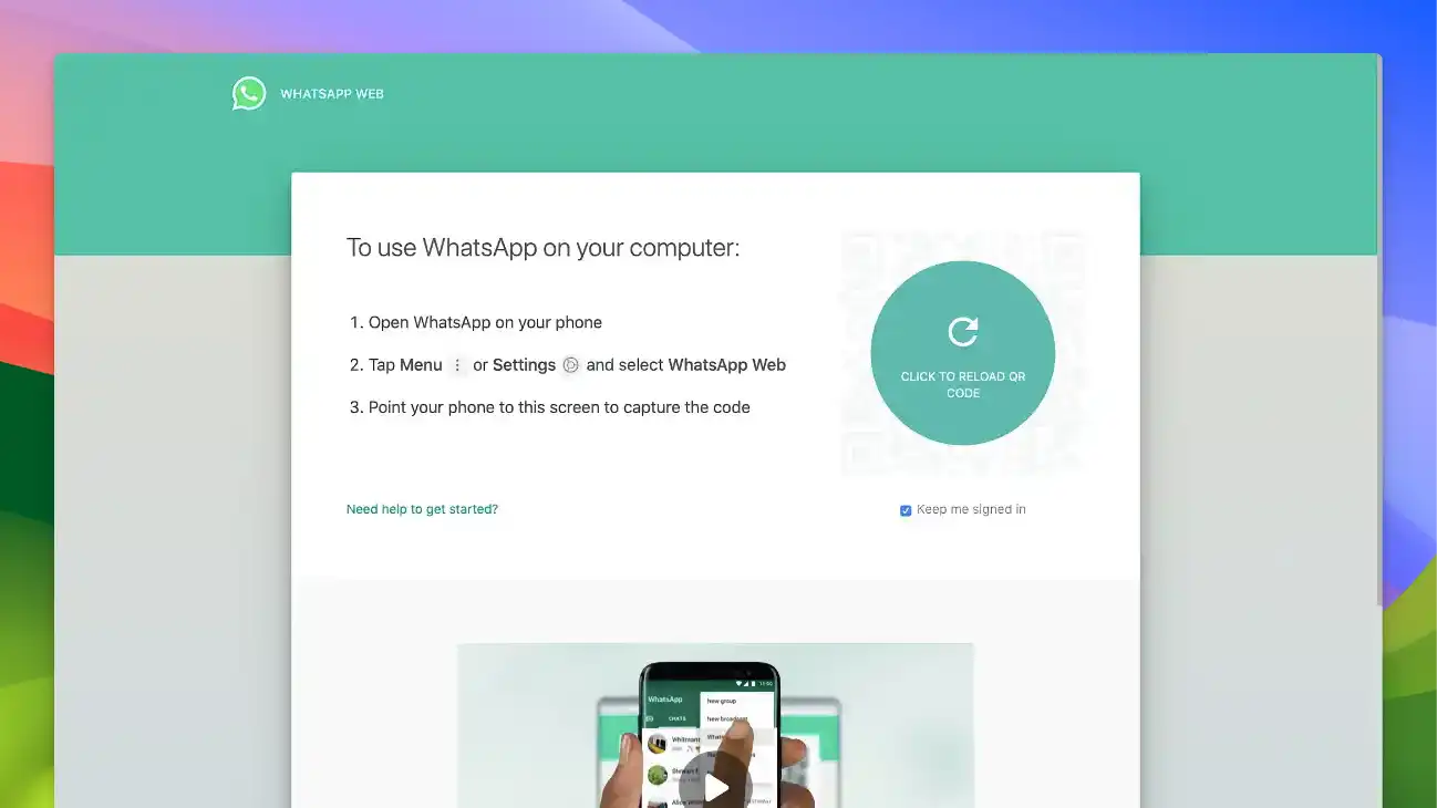 WhatsApp Messenger - synchronization_01